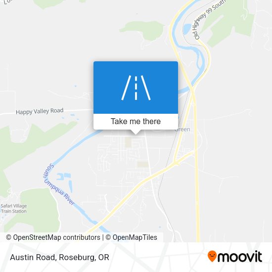 Austin Road map