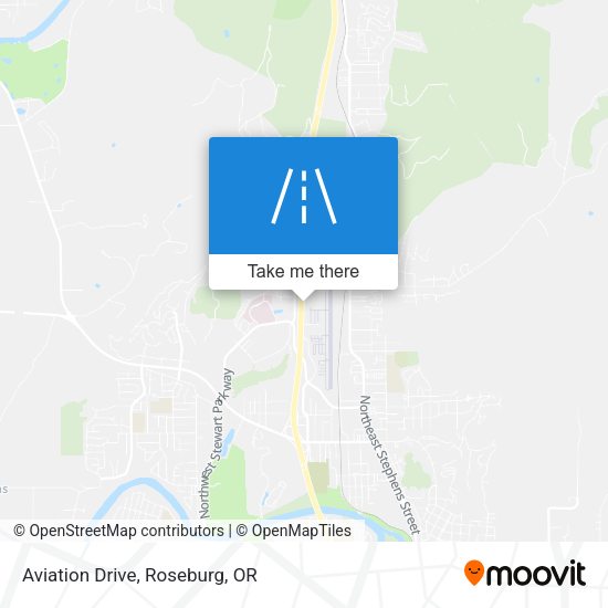 Mapa de Aviation Drive