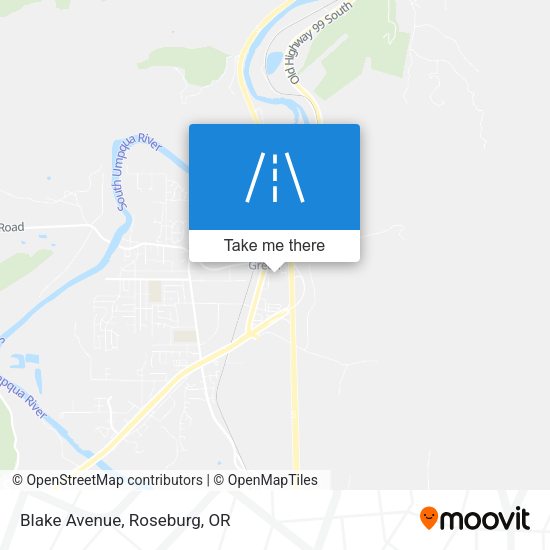 Mapa de Blake Avenue
