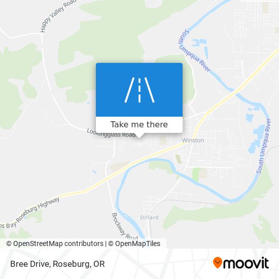 Bree Drive map