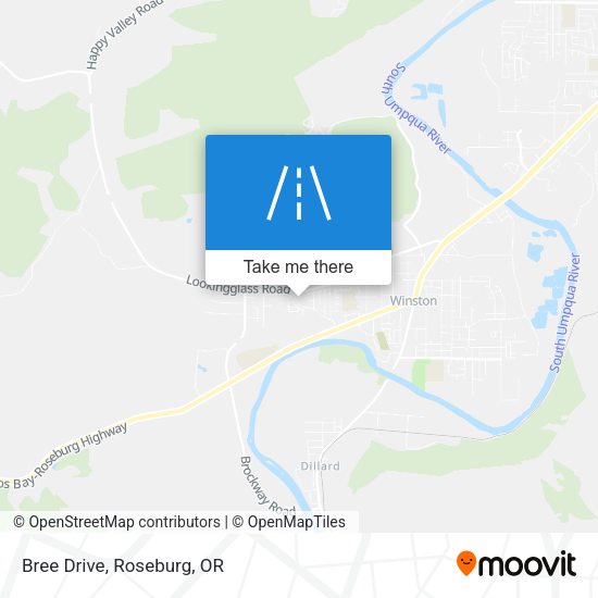 Bree Drive map