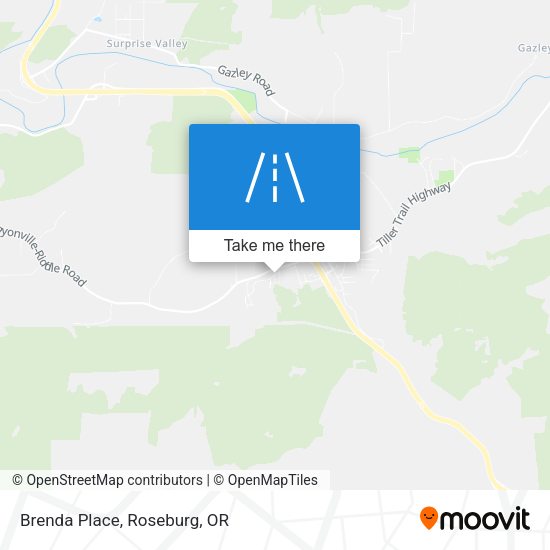 Mapa de Brenda Place