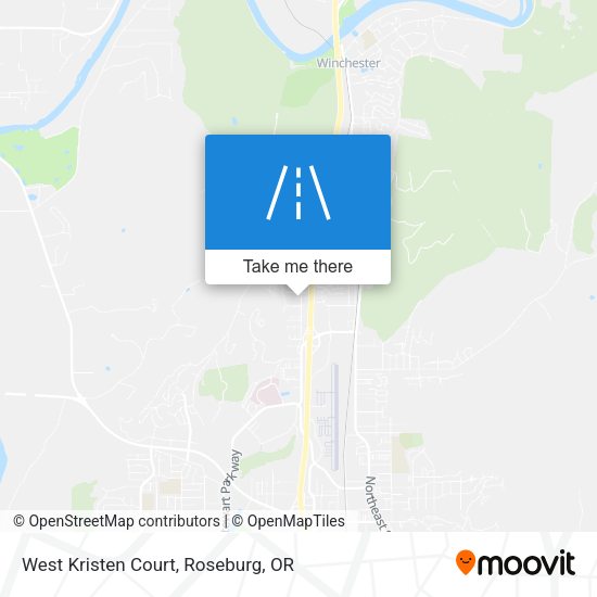 West Kristen Court map