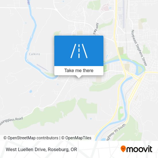 Mapa de West Luellen Drive