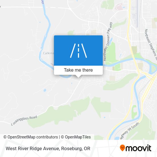 West River Ridge Avenue map