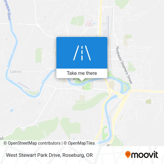 West Stewart Park Drive map