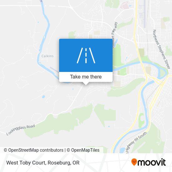 Mapa de West Toby Court