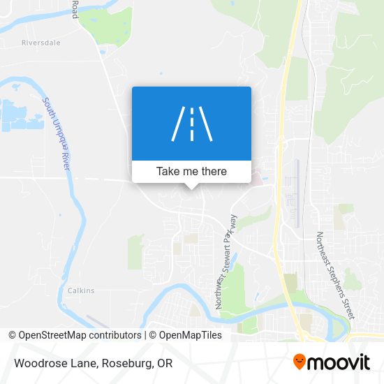 Mapa de Woodrose Lane