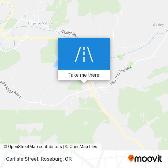 Mapa de Carlisle Street