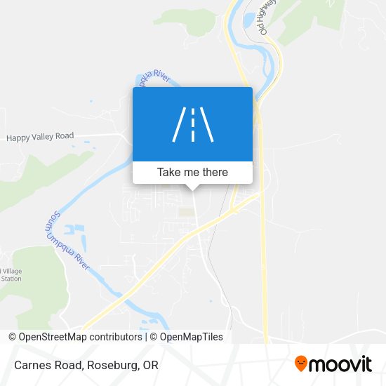 Carnes Road map