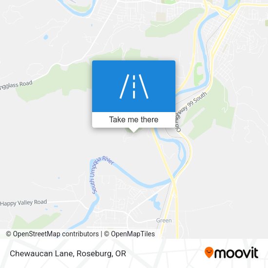 Mapa de Chewaucan Lane