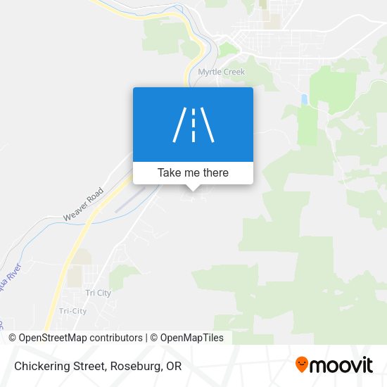 Chickering Street map