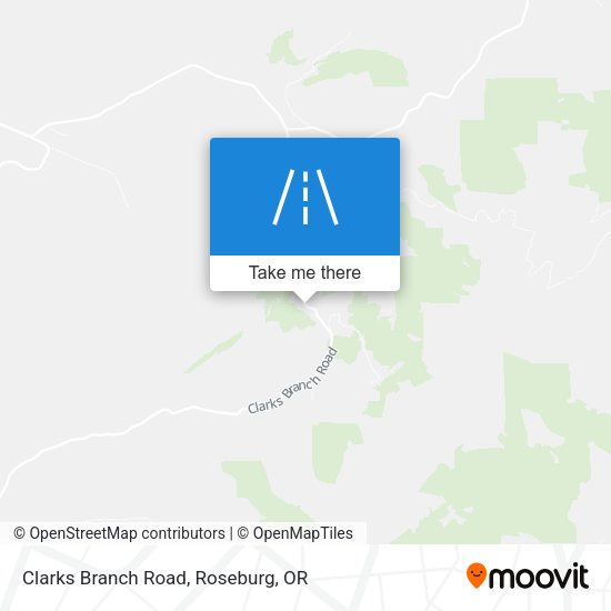 Mapa de Clarks Branch Road