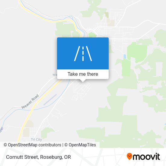 Mapa de Cornutt Street