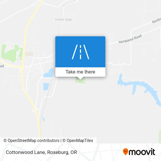 Mapa de Cottonwood Lane