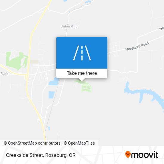 Mapa de Creekside Street