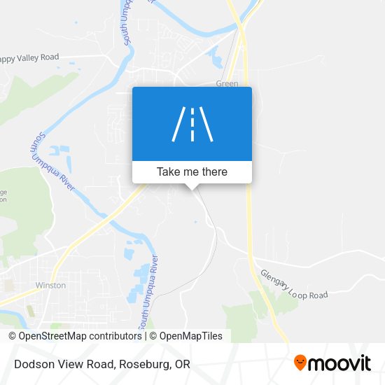 Dodson View Road map