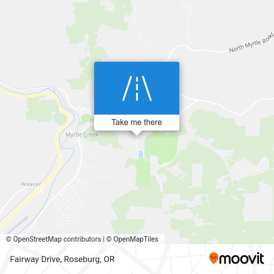 Mapa de Fairway Drive