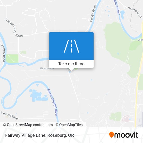 Fairway Village Lane map