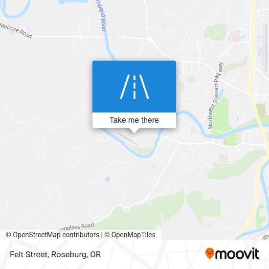 Felt Street map