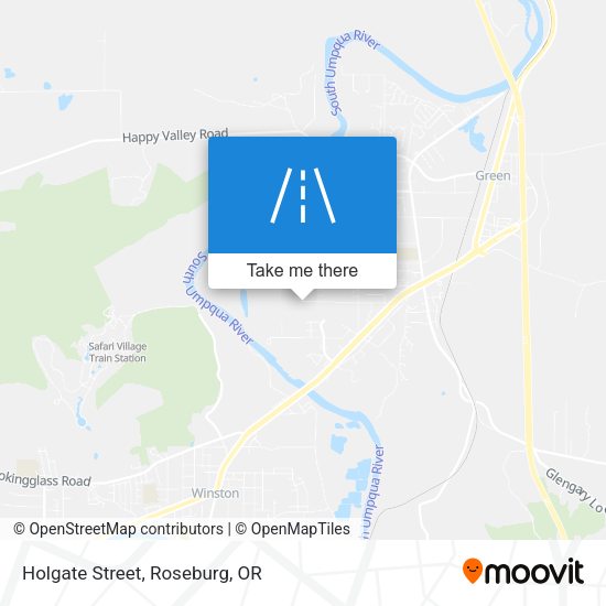 Holgate Street map