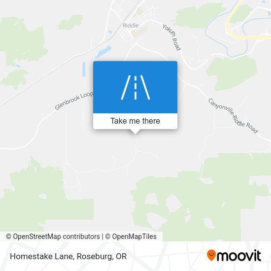 Mapa de Homestake Lane