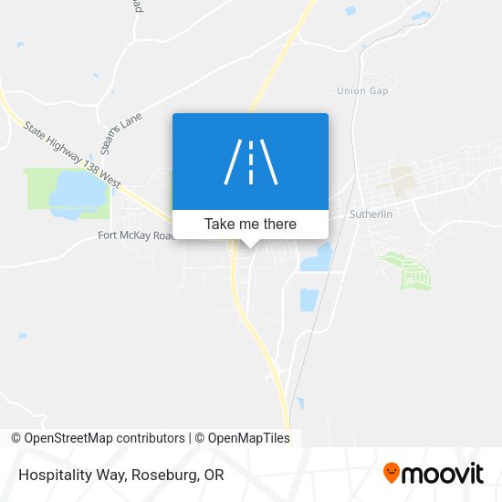 Mapa de Hospitality Way