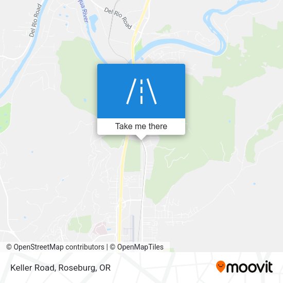 Mapa de Keller Road