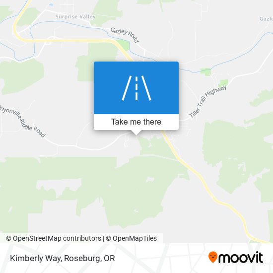 Kimberly Way map