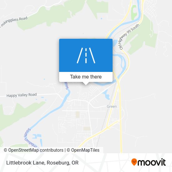 Mapa de Littlebrook Lane