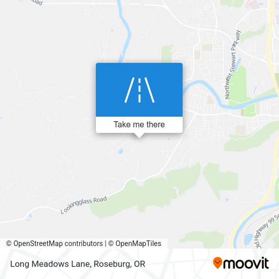 Long Meadows Lane map