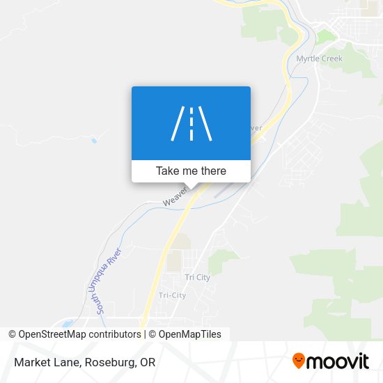 Market Lane map