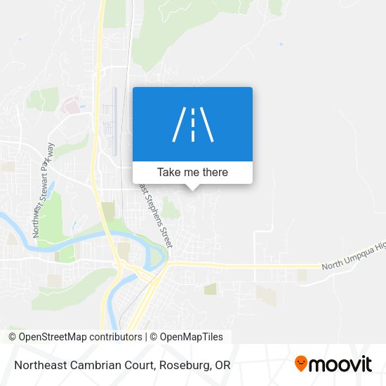 Mapa de Northeast Cambrian Court
