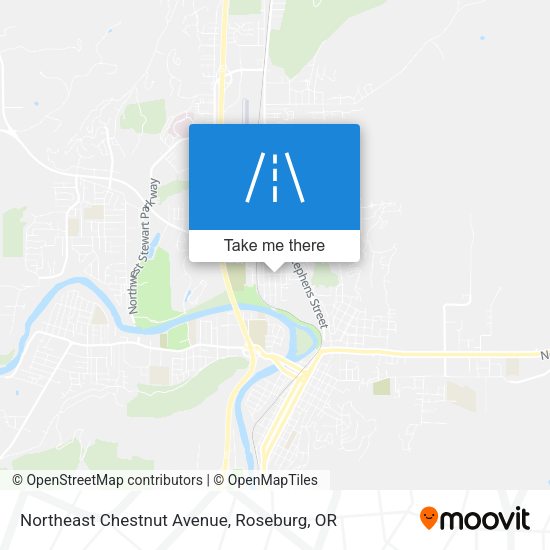 Northeast Chestnut Avenue map
