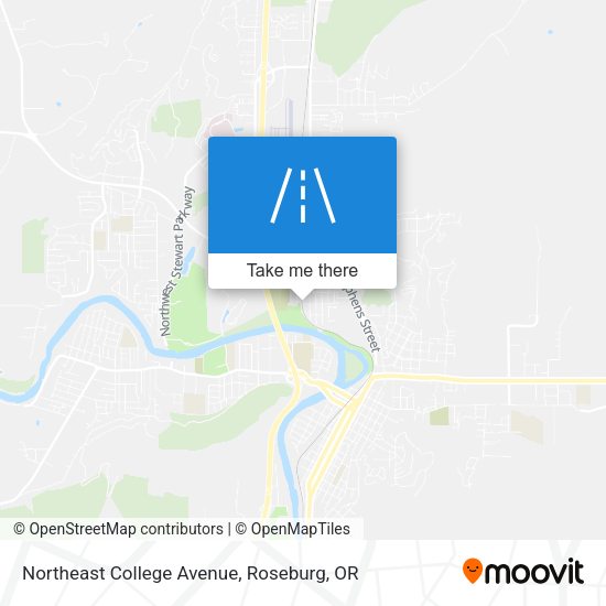 Mapa de Northeast College Avenue