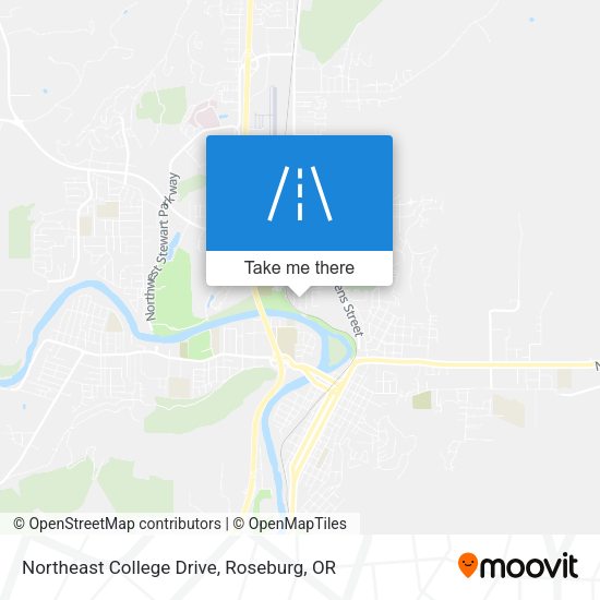 Northeast College Drive map