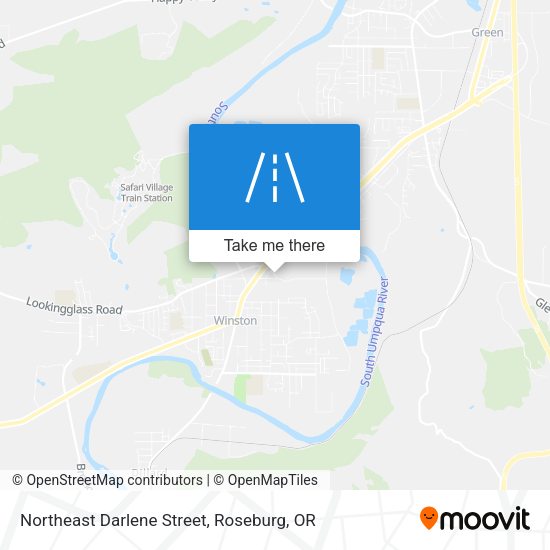 Mapa de Northeast Darlene Street
