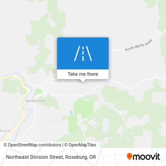 Northeast Division Street map