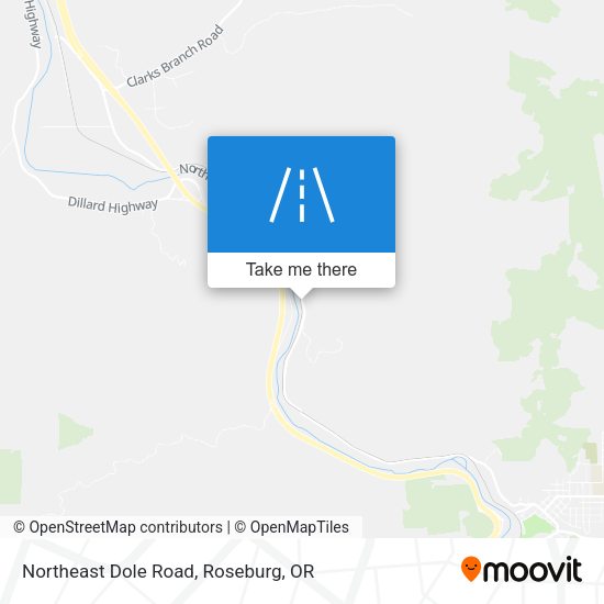 Northeast Dole Road map