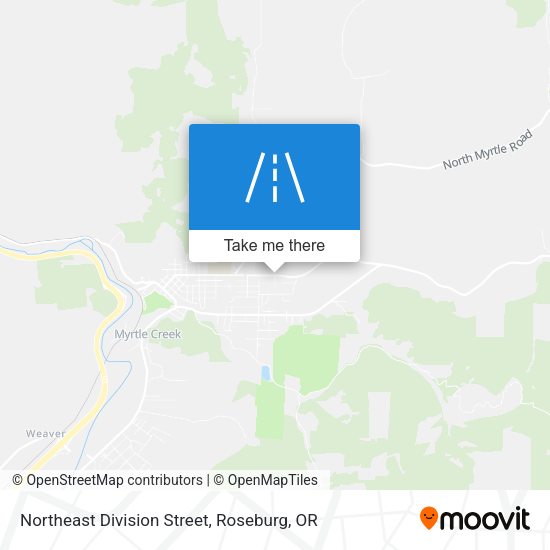 Northeast Division Street map