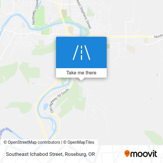 Mapa de Southeast Ichabod Street