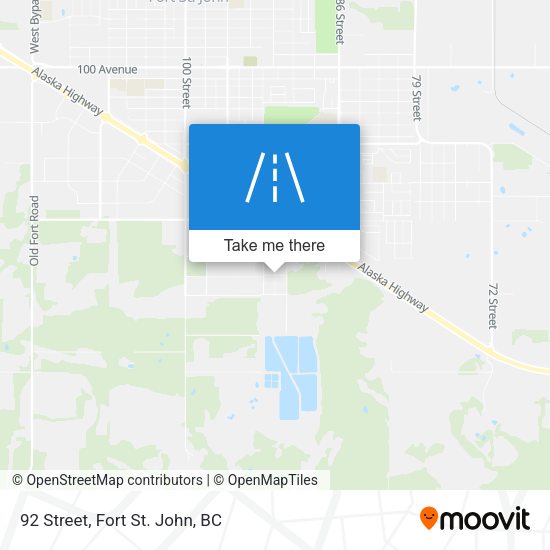 92 Street plan