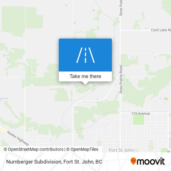 Nurnberger Subdivision map