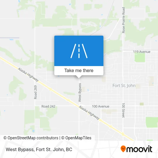 West Bypass map