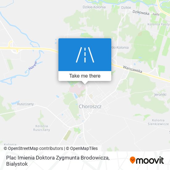 Карта Plac Imienia Doktora Zygmunta Brodowicza