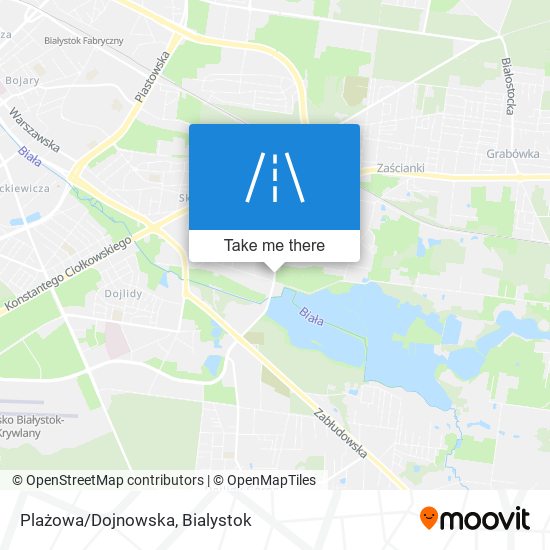 Plażowa/Dojnowska map