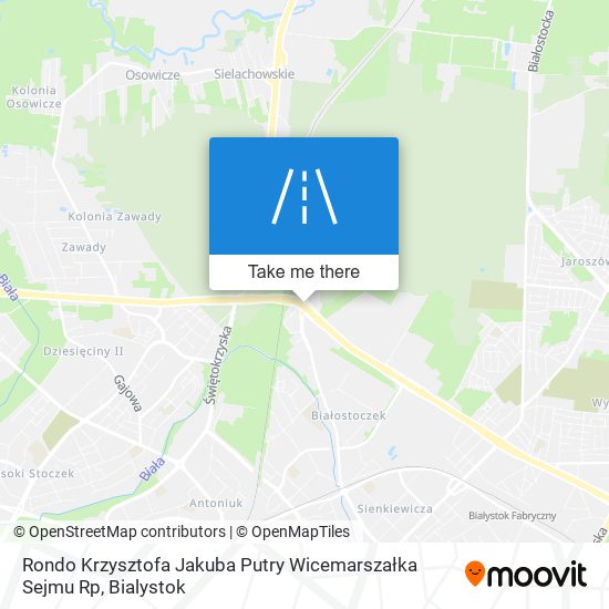 Карта Rondo Krzysztofa Jakuba Putry Wicemarszałka Sejmu Rp