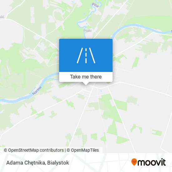 Adama Chętnika map