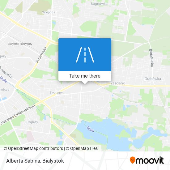 Alberta Sabina map