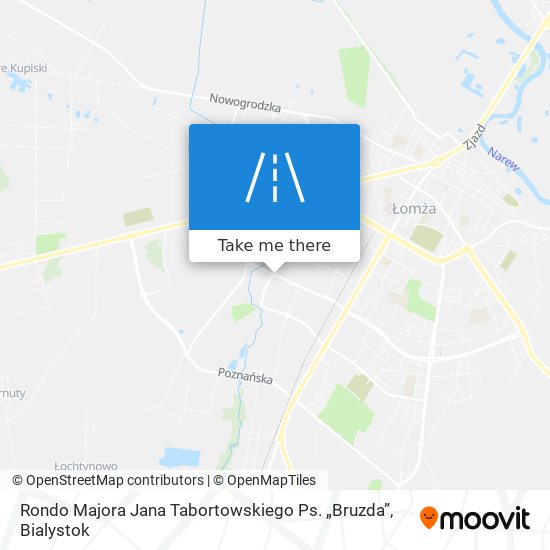 Rondo Majora Jana Tabortowskiego Ps. „Bruzda” map